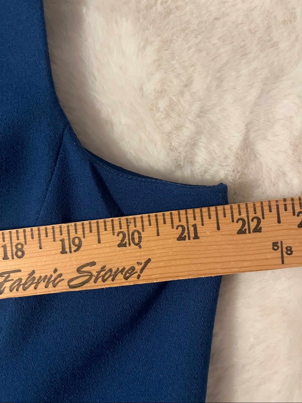 L.K. Bennet Aylin Midi Dress in Hockney Blue Size 16 - Picture 11 of 15